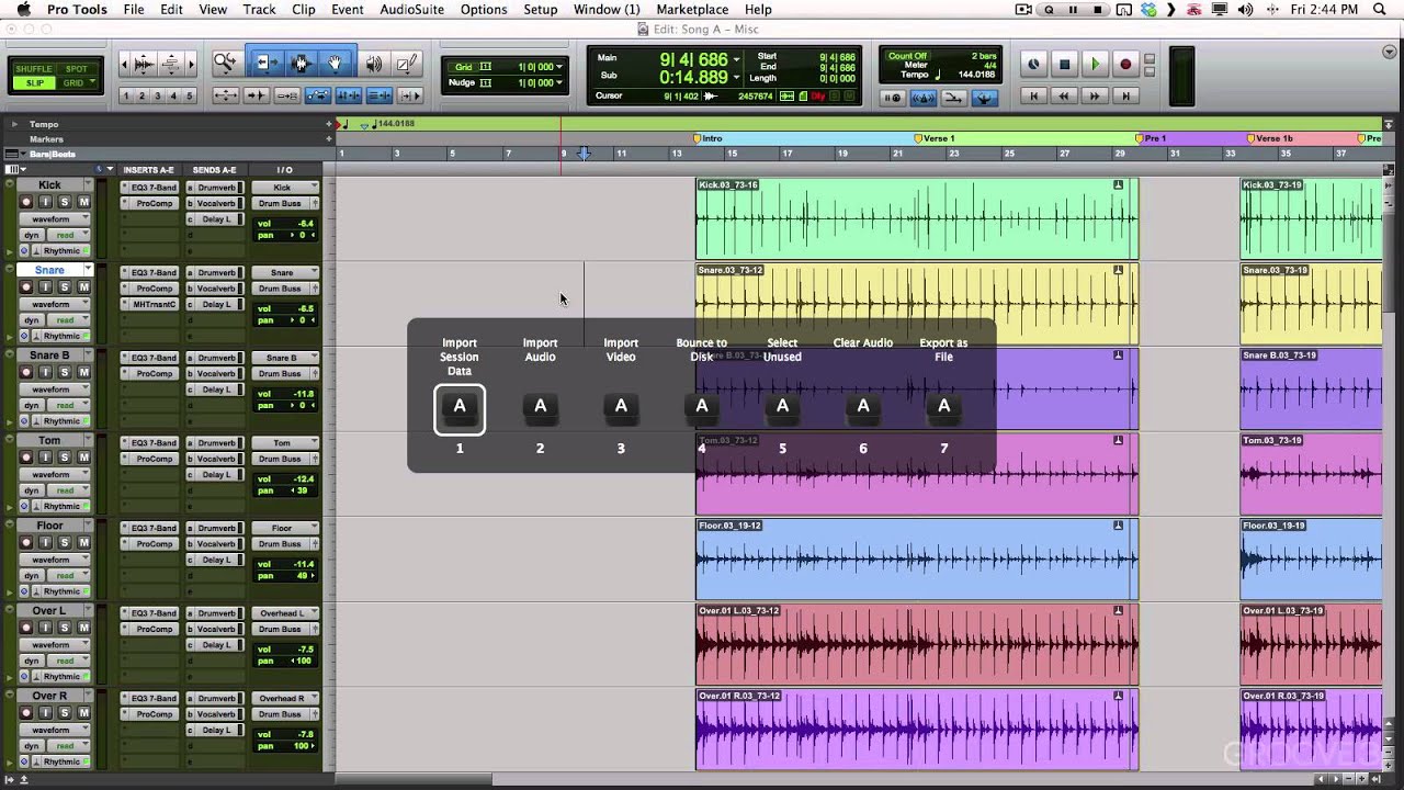 pro tools 101 project file